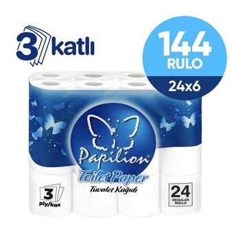 Papilion Extra Soft 3 Katlı 24'lü Tuvalet Kağıdı