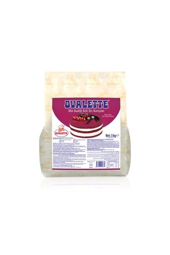 Ovalette Purple Velvet Kek Karışımı 3 kg