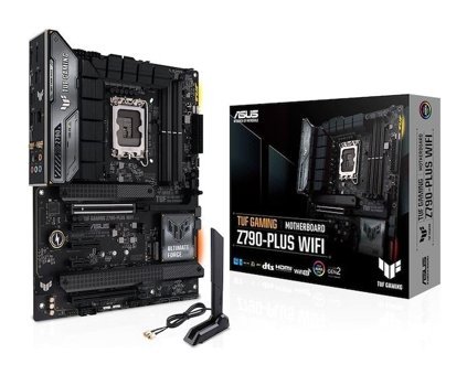 Asus TUF Gaming Z790-Plus WIFI Z790 LGA 1700 Soket DDR5 7200 MHz PCIe 4.1 Wi-Fi Overclock ATX Intel Uyumlu Anakart