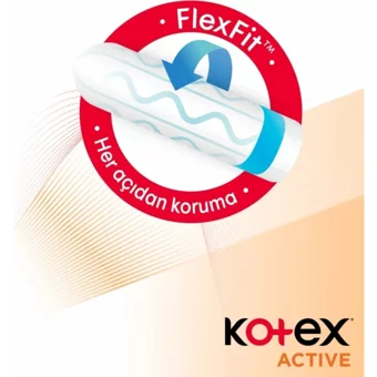 Kotex Active Normal Tampon 3x16'lı