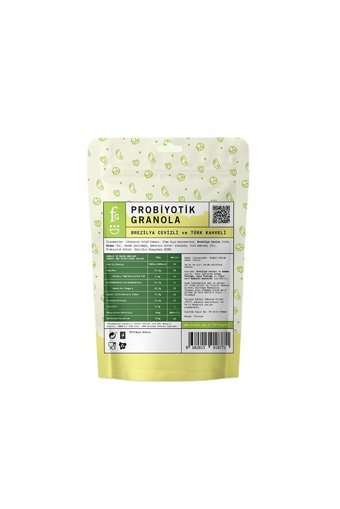 Fropie Glutensiz Cevizli Kahveli Granola 200 gr