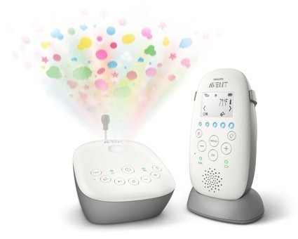 Philips Avent SCD730/86 Dect Şarjlı Titreşimli Dijital Bebek Telsizi