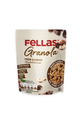 Fellas Fındık Kakao Granola 300 gr