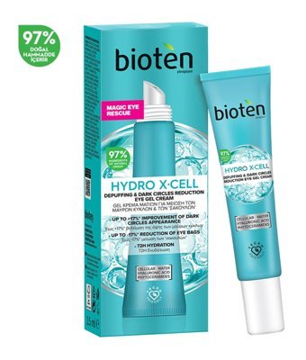 Bioten Hydro X-Cell Tüm Ciltler için Göz Çevresi Krem Tüp 15 ml