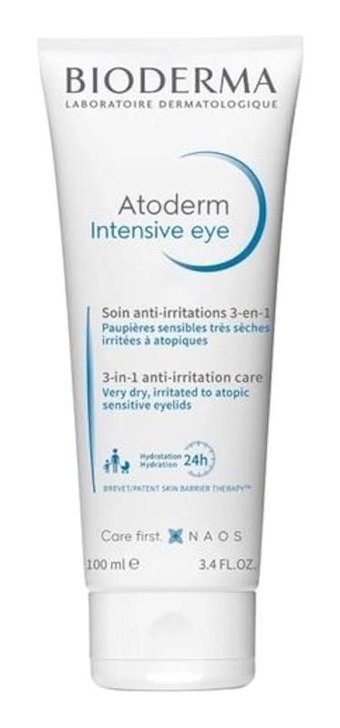 Bioderma Atoderm Intensive Hassas Ciltler için Göz Çevresi Krem Tüp 100 ml