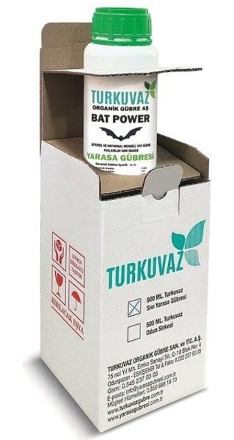 Turkuvaz Bat Power Azot-Karbon-Potasyum Bitki Toprak-Yaprak Sıvı Gübre 500 ml