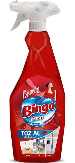 Bingo Fresh Lovely Cam Temizleyici Sıvı 750 ml