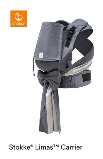 Stokke Stk-58720_slatemelange 15 kg Kapasiteli Oturaklı Her Yöne Yenidoğan Kanguru Slatemelange