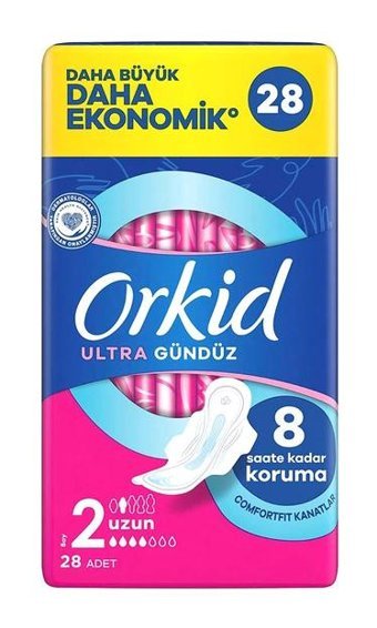 Orkid Ultra İnce 28'li Hijyenik Ped 1 Adet