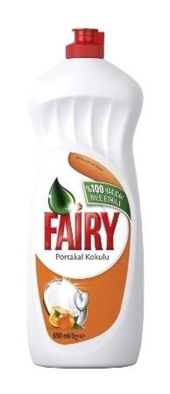 Fairy Portakal Kokulu Sıvı El Bulaşık Deterjanı 2x650 ml