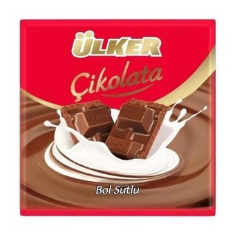 Ülker Kare Sütlü Çikolata 2x60 gr