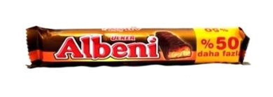 Ülker Albeni Karamelli Sütlü Çikolata 6x52 gr