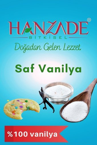 Hanzade Bitkisel Şekersiz Vanilya 250 gr