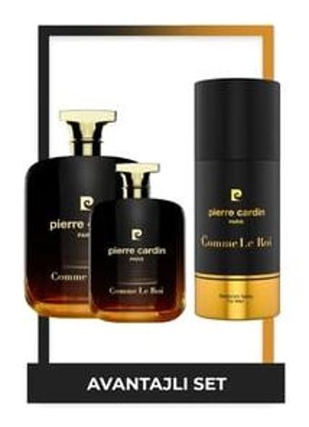 Pierre Cardin Comme Le Roi 3 Parça Erkek Parfüm Deodorant Seti EDP