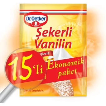 Dr. Oetker Şekerli Vanilin 15x75 gr