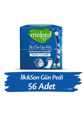 Molped İlk & Son 56'lı Uzun Günlük Ped