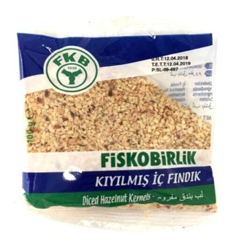 Fiskobirlik Toz Kavrulmuş Fındık İçi 100 gr