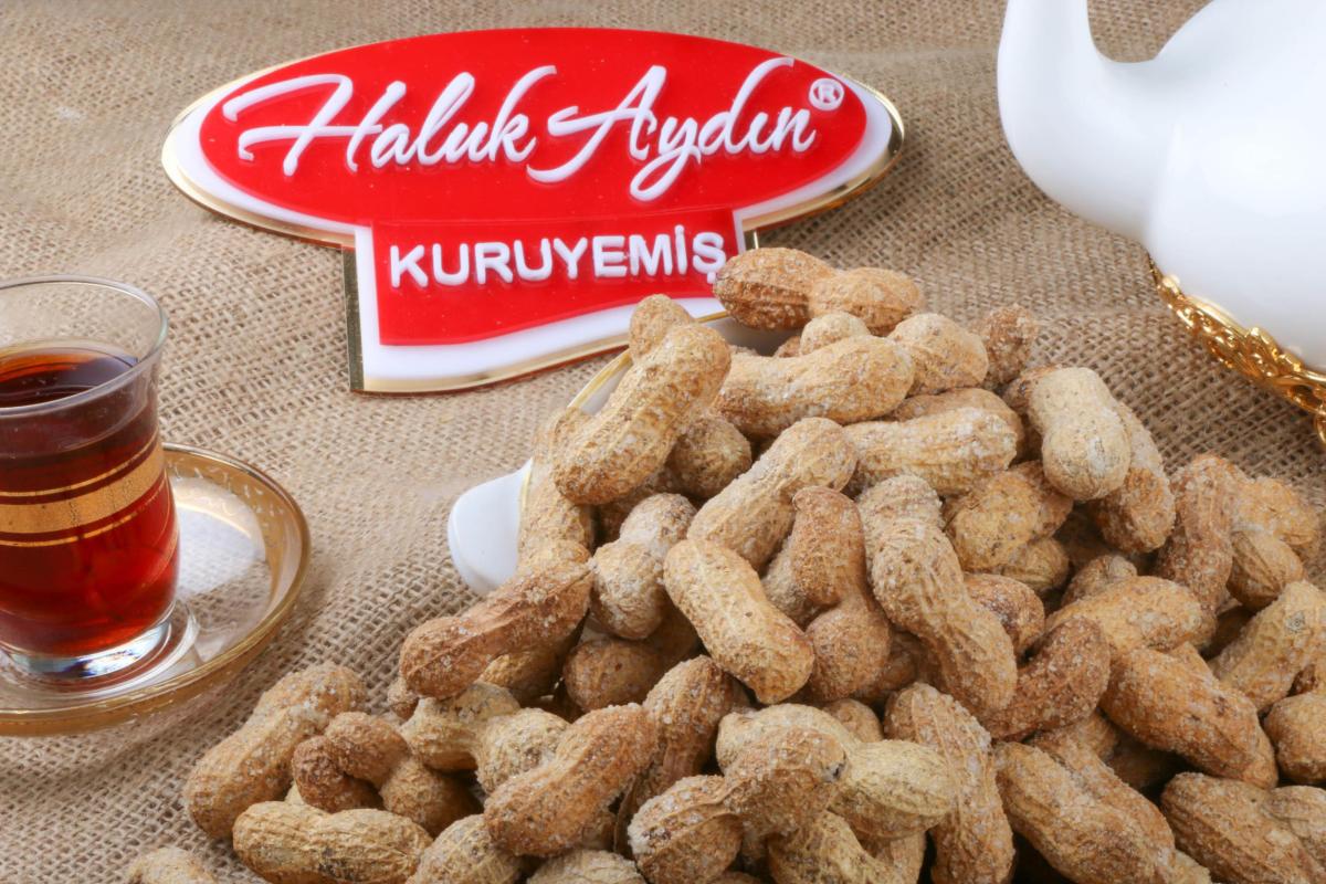 Haluk Aydın Kuruyemiş Kabuklu Tuzlu Yer Fıstığı 1 kg