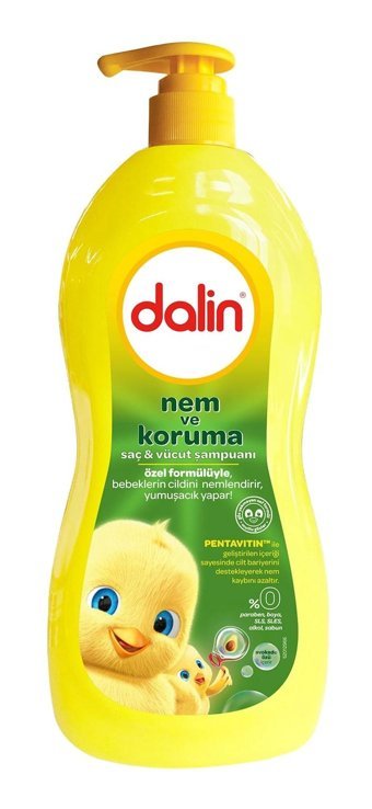 Dalin Nem & Koruma Göz Yakmayan Hipoalerjenik Hassas Ciltler İçin Bebek Şampuanı 700 ml