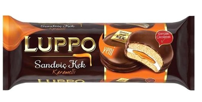 Luppo Sandviç Karamelli Kek 12x182 gr