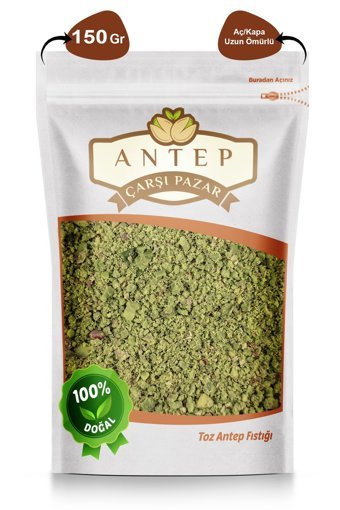 Antep Çarşı Pazar Boz Gaziantep Toz Antep Fıstığı 150 gr