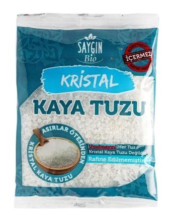 Saygın İyotlu Kristal Kaya Tuzu Paket 24x500 gr