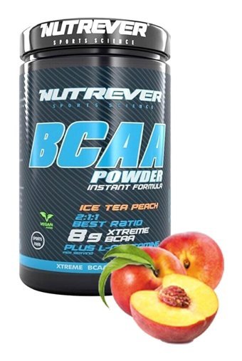 Nutrever Şeftali Aromalı Kompleks Glutamin BCAA 500 gr Toz