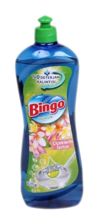 Bingo Çiçeksi Kokulu El Bulaşık Deterjanı 16x675 ml