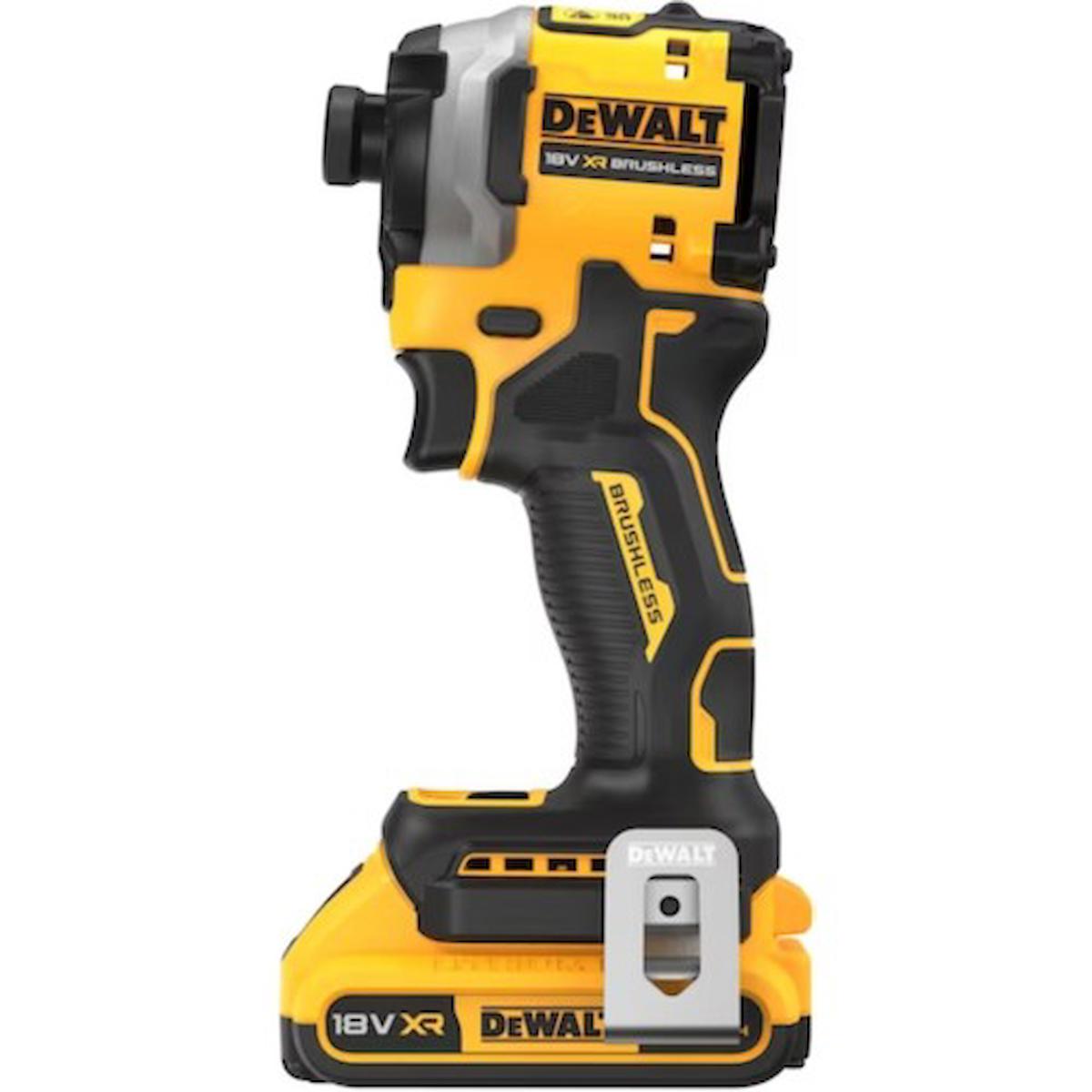 Dewalt Dcf850D2T 18 V 2 Ah Kömürsüz Darbeli Çift Akülü Vidalama Makinesi