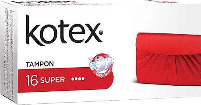 Kotex Natural Süper Tampon 16'lı