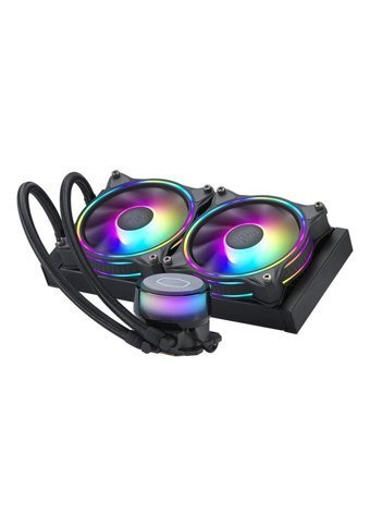 Cooler Master MLX-D24M-A18P2-R1 ML240 Illusion Sessiz 4 Pin 2 Fanlı Sıvı Soğutmalı RGB Masaüstü İşlemci Soğutucu