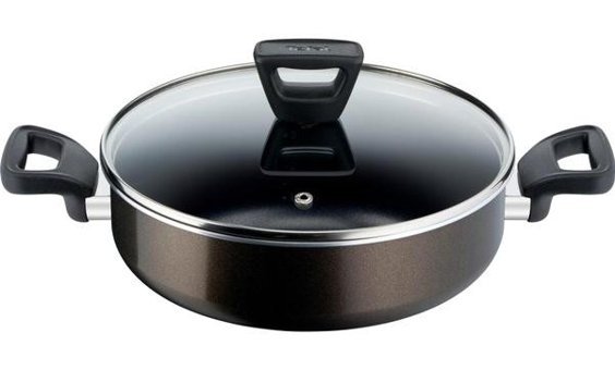 Tefal Titanium 2 Parça 26 cm Cam Tencere