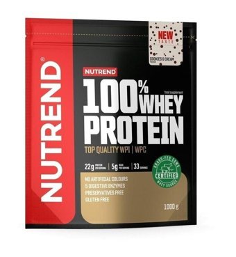 Nutrend Kurabiyeli Kremalı Whey Protein Tozu 1 Kg