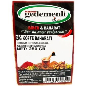 Gedemenli Çiğ Köfte Baharatı 250 gr