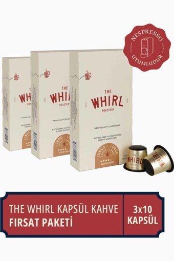 The Whirl Lungo 3x10'lu Kapsül Kahve