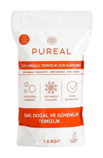 Pureal Çok Amaçlı Doğal Karbonat Yüzey Temizleyici 1.5 kg