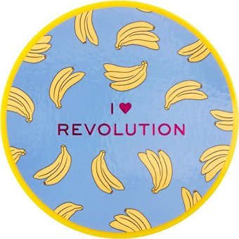 I Heart Revolution Loose Baking Banana Karma ve Yağlı Ciltler İçin Yağsız Mat Toz Pudra