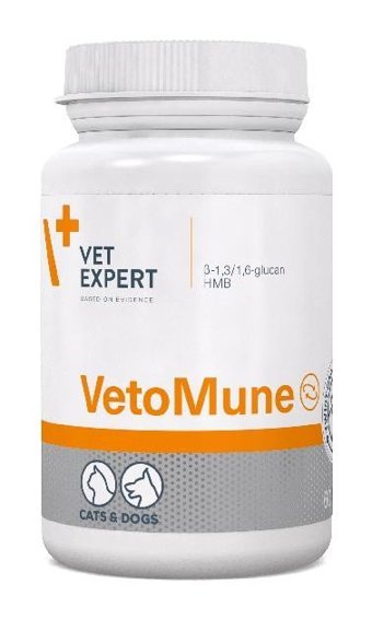 Vet Expert Vetomune E Vitamini Multivitamini Bağışıklık Güçlendirici Yetişkin Kedi Vitamini Tablet 60 Adet