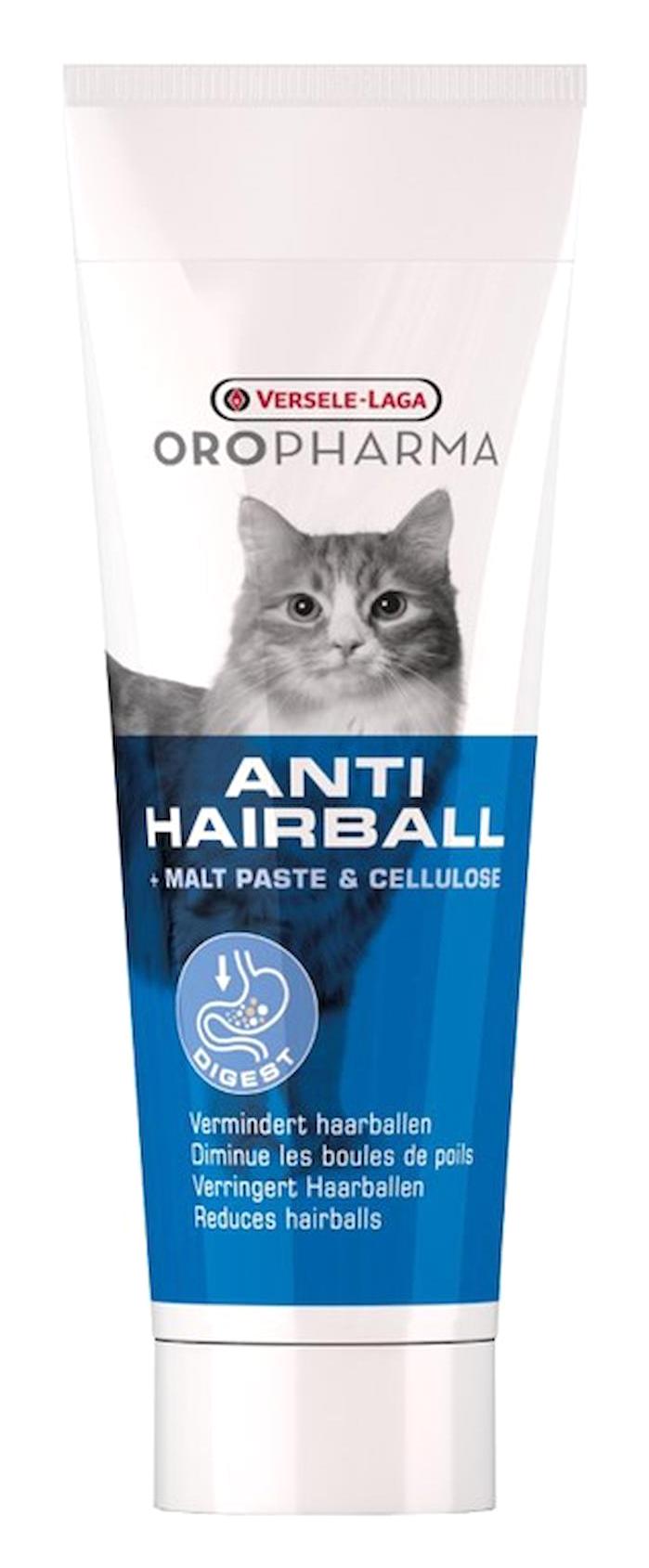 Versele Laga Oropharma Anti Hairball E Vitamini Tüy Dökme Yetişkin Kedi Vitamini Macun 100 gr