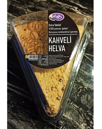 Halis Kahveli Tahinli Helva 500 gr