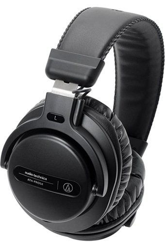 Audio Technica Pro 5X 3.5 mm Jak Gürültü Önleyici Kablolu Kulak Üstü Kulaklık Siyah