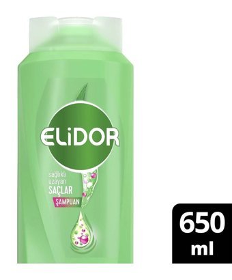 Elidor Superblend Saç Uzatan Tüm Saçlar İçin Kadın Şampuanı 650 ml