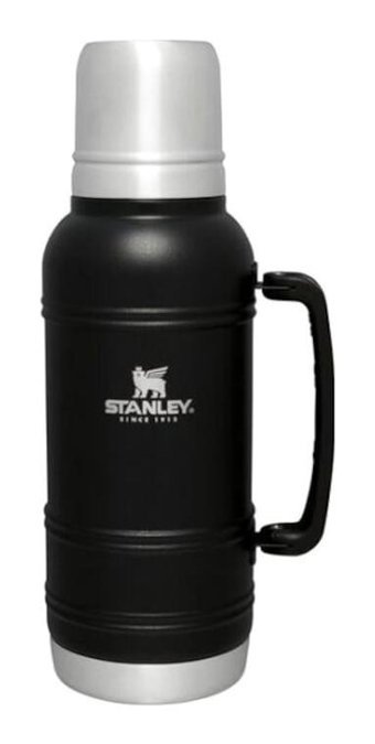 Stanley The Artisan Paslanmaz Çelik 1.4 lt Matara Outdoor Termos Siyah