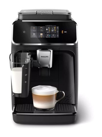 Philips 1500 W Çelik Kapsülsüz Öğütücülü Tam Otomatik Espresso Makinesi Siyah