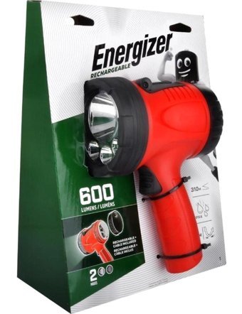 Energizer Basmalı 600 Lümen LED Şarjlı El Feneri