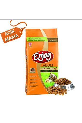 Enjoy Premium Tavuk Aromalı Tahıllı Yetişkin Kedi Maması 3 kg