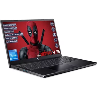 Acer Nitro 5 NH.QNBEY.001 Harici GeForce RTX 4050 Intel Core i5 13420H 8 GB GDDR6 512 GB SSD 15.6 inç FreeDos Gaming Laptop