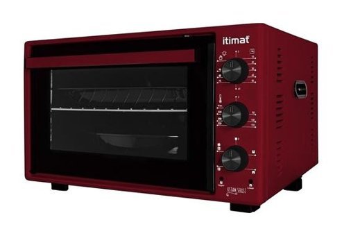 İtimat 4020 40 lt Izgaralı Mini Fırın Kırmızı