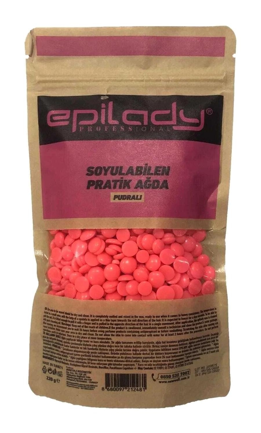 Epilady Soyulabilir Pudralı Hassas Ciltler İçin Boncuk Ağda 220 gr