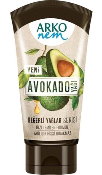 Arko Avokadolu Kuru Ciltler Organik Vegan Parfümsüz El Kremi 60 ml